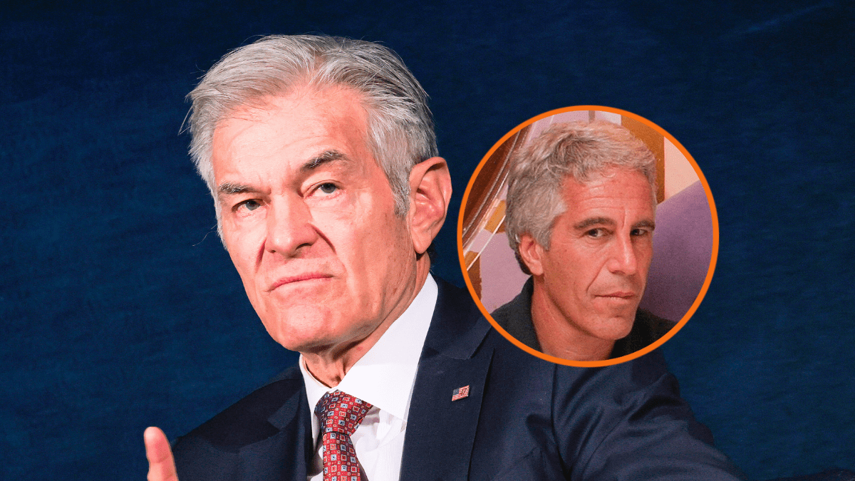 Centers for Medicare and Medicaid Services Administrator Mehmet Oz speaks at a fireside chat in the National Press Building on February 02, 2026 in Washington, DC. Oz spoke at the Action for Progress event about plans to transform behavioral health. (Photo by Heather Diehl/Getty Images) / Epstein is connected with several prominent people including politicians, actors and academics. Epstein was convicted of having sex with an underaged woman. (Photo by Rick Friedman/Corbis via Getty Images)