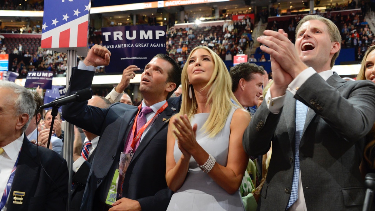 Trump family Image by Walt Disney Television, CC BY-ND 2.0.