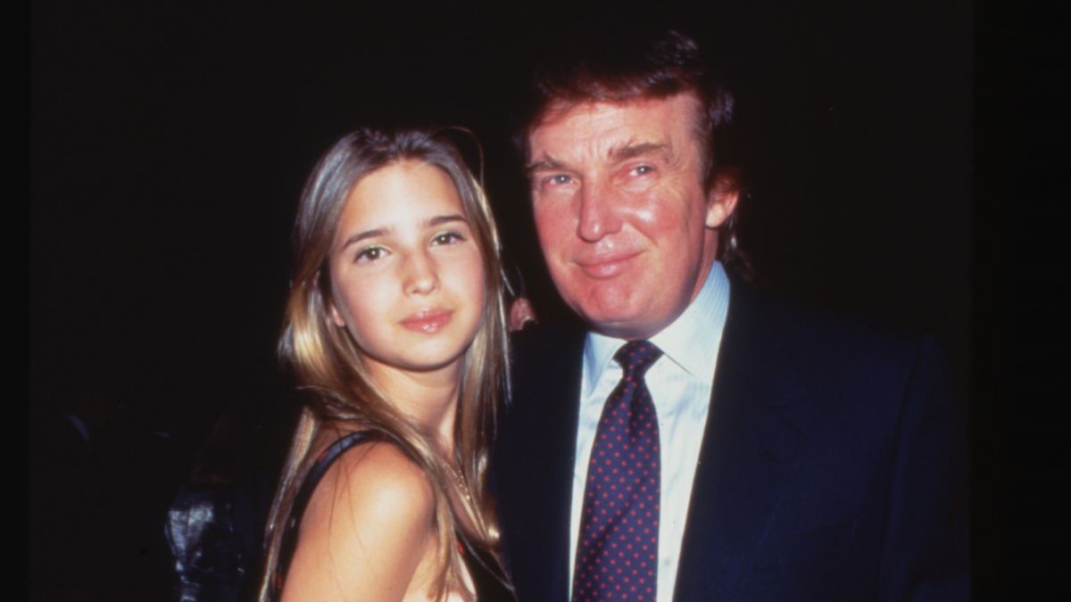 Donald Trump & Ivanka at an unspecified event, undated. (Photo by David Allen/Getty Images)