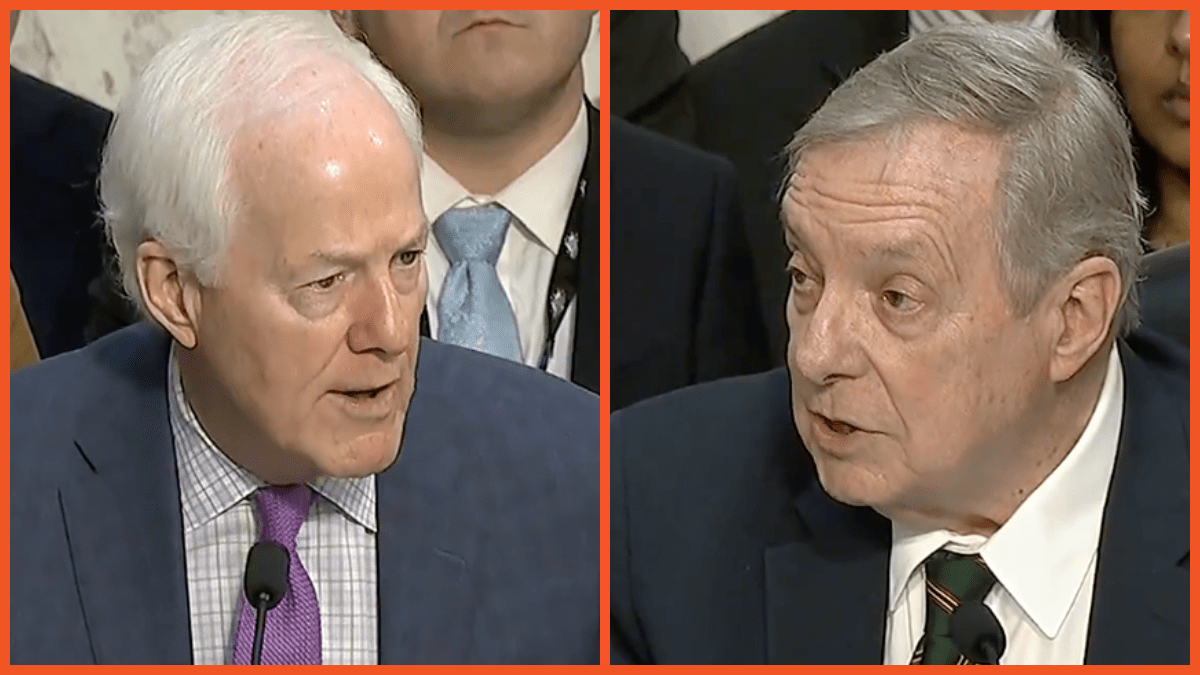 John Cornyn, Dick Durbin, via Senate Judiciary Democrats, X