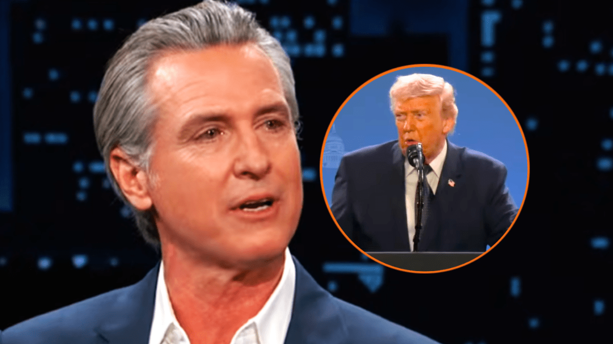 Donald Trump and Gavin Newsom