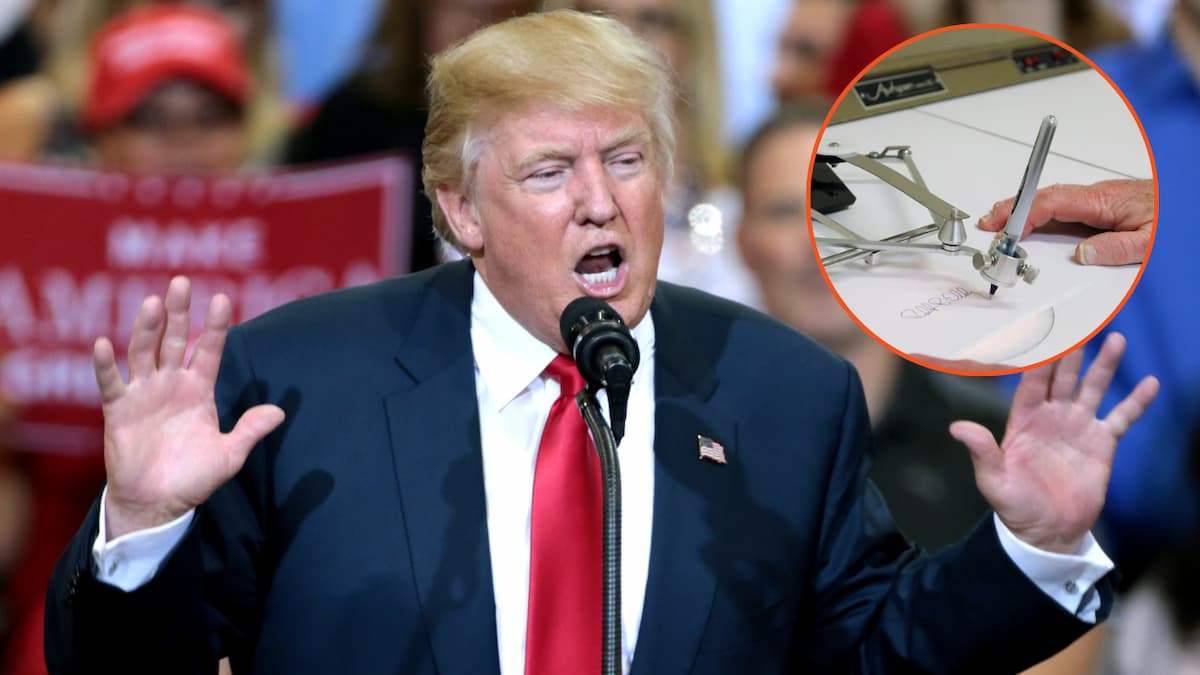 Donald Trump and autopen