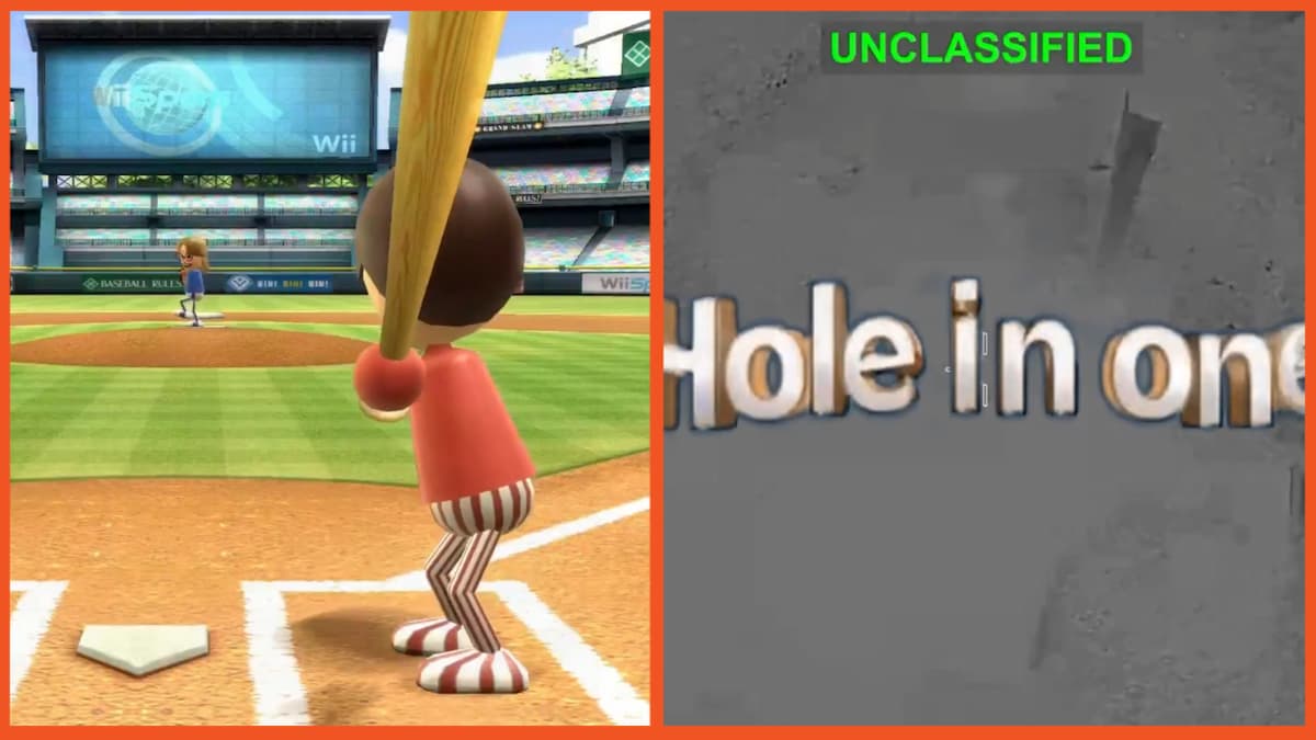 Strikes in Iran and Wii Sports footage
