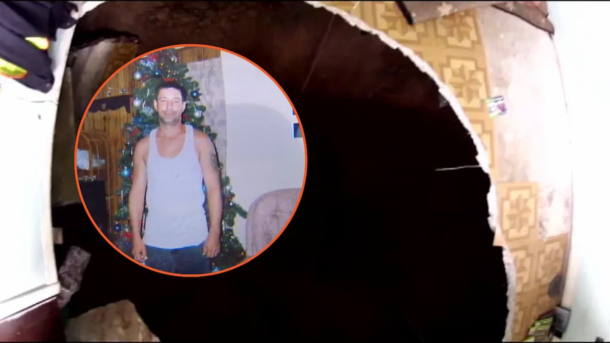 Jeffrey Bush and sinkhole