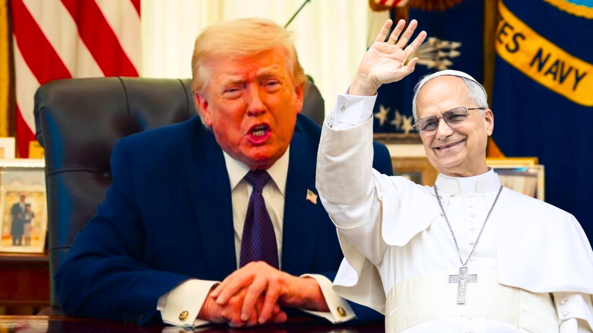 Pope and Trump Images via White House/Holy See