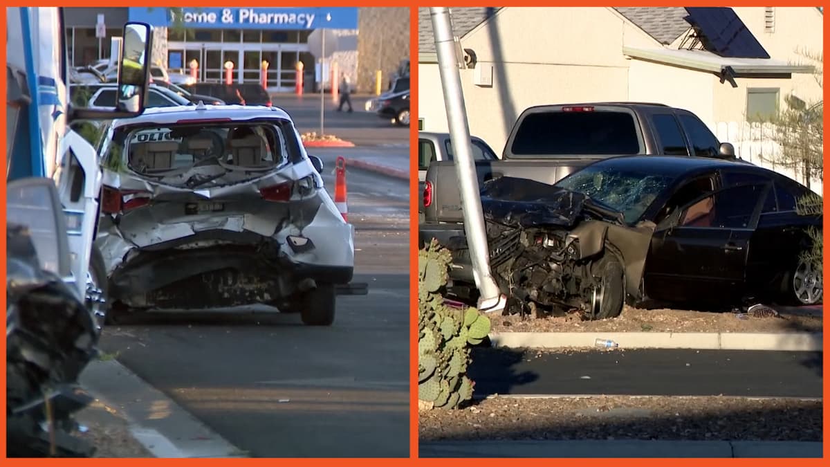 Las Vegas Car Crash