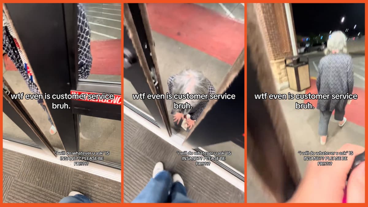 Target Employee Dealing with Customer