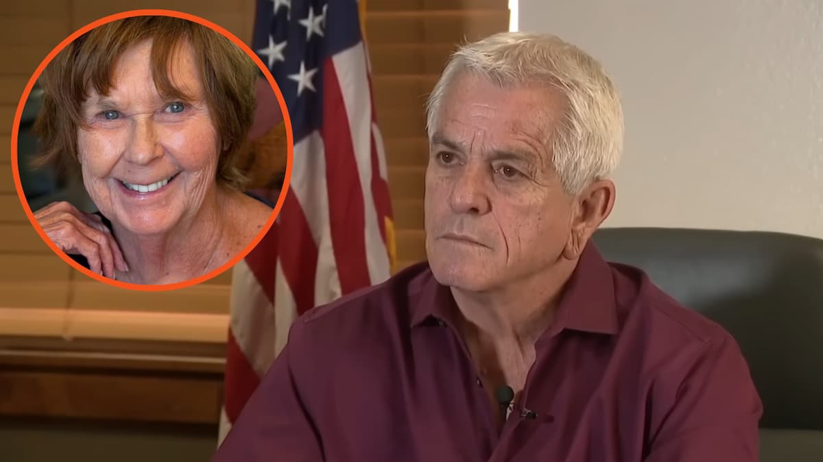 Sheriff Chris Nanos and Nancy Guthrie