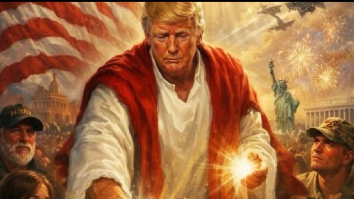 Trump as Christ