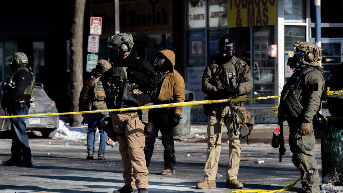 Federal agents in Minneapolis