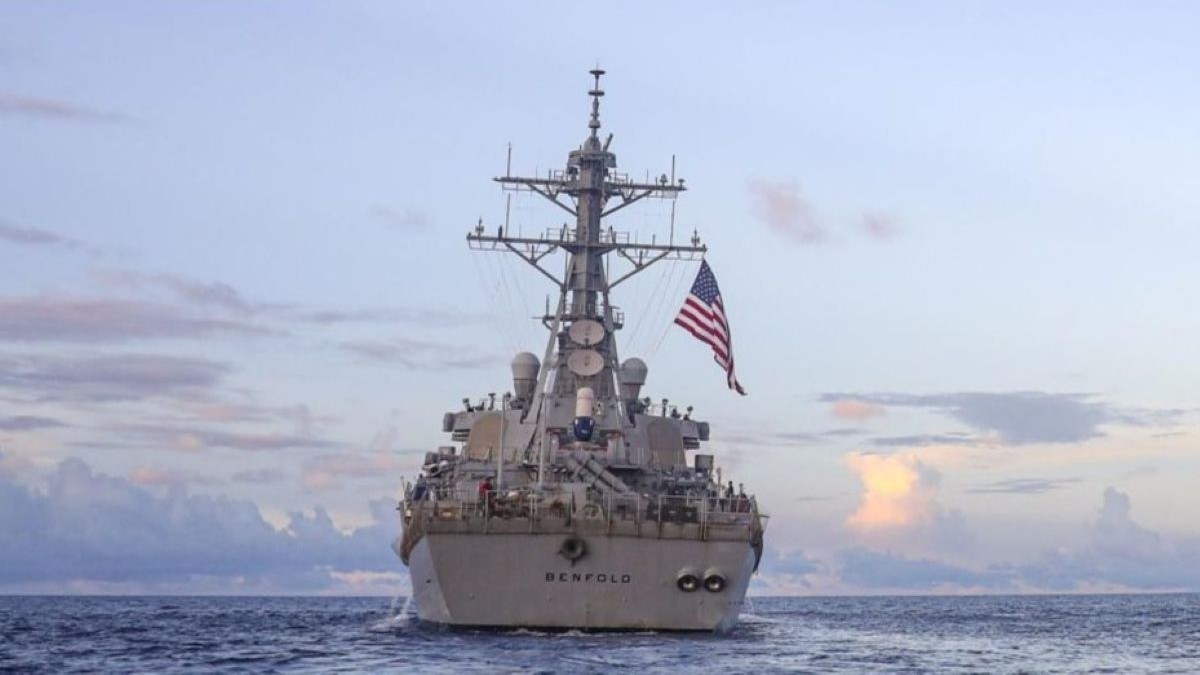 The USS Benfold