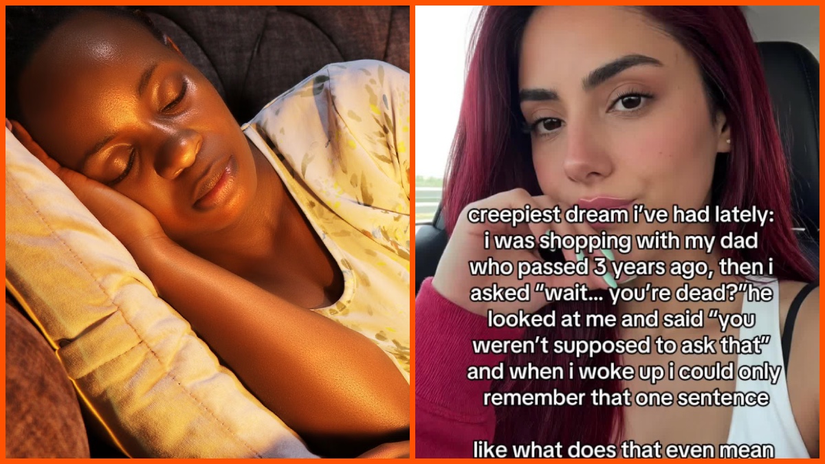 Woman sleeping, Image by Wings Panic on Pexels, Piper (@piperpoorhani) via TikTok