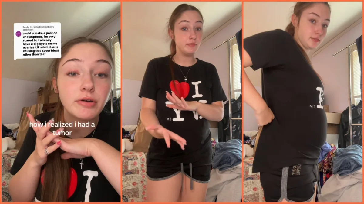 19yo ignores severe pain as constipation, then she sees ‘something that was not supposed to be there.' But the problem continues to get ‘bigger'