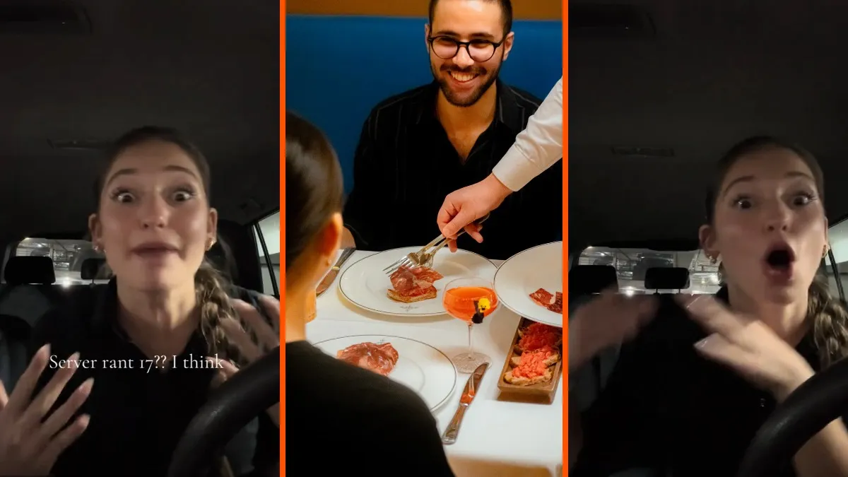 Server says her entire night was swamped by a table of eight, and they left a $10 tip on a bill exceeding $300