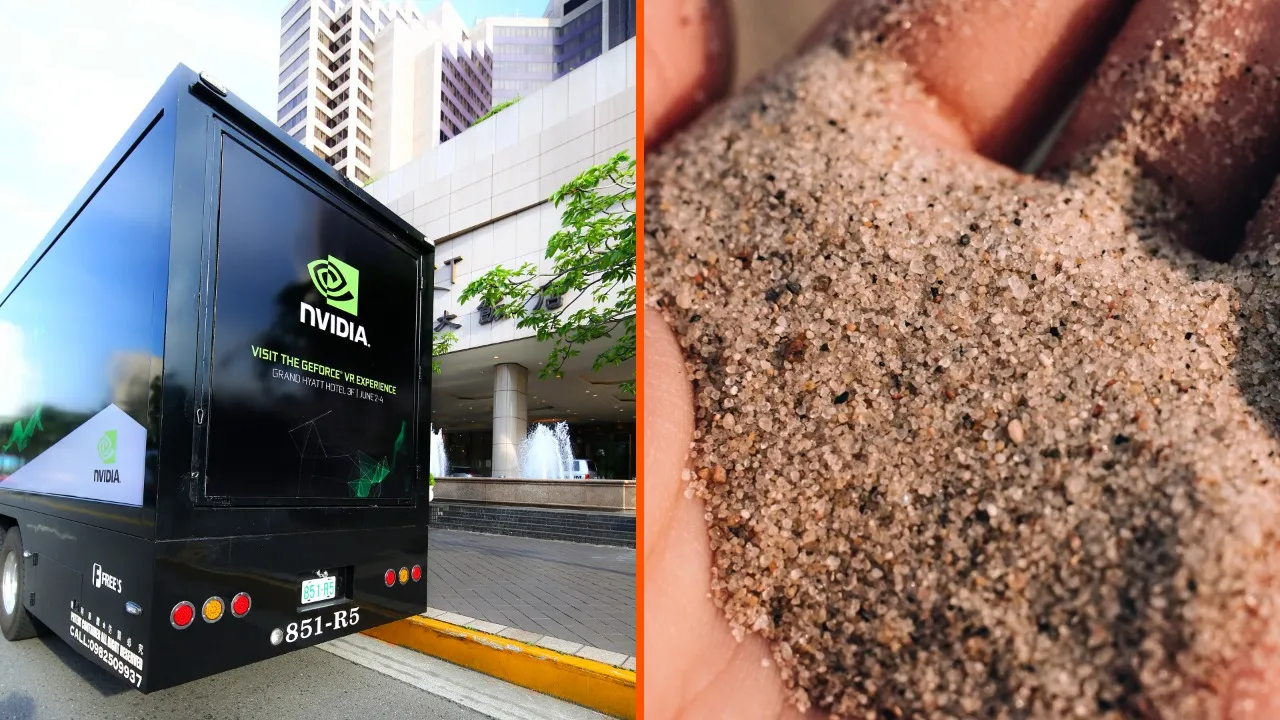 Thieves in California made off with Nvidia-branded trucks hoping for AI hardware. They got 20 tons of sand instead