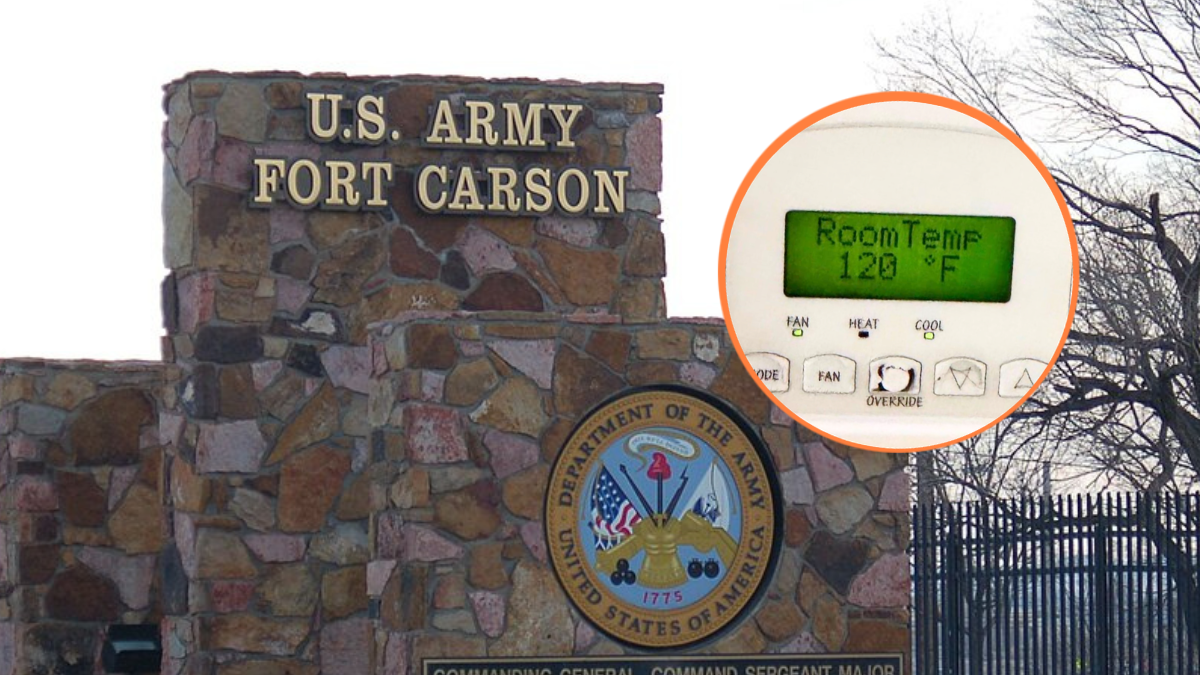 Fort Carson and a thermostat