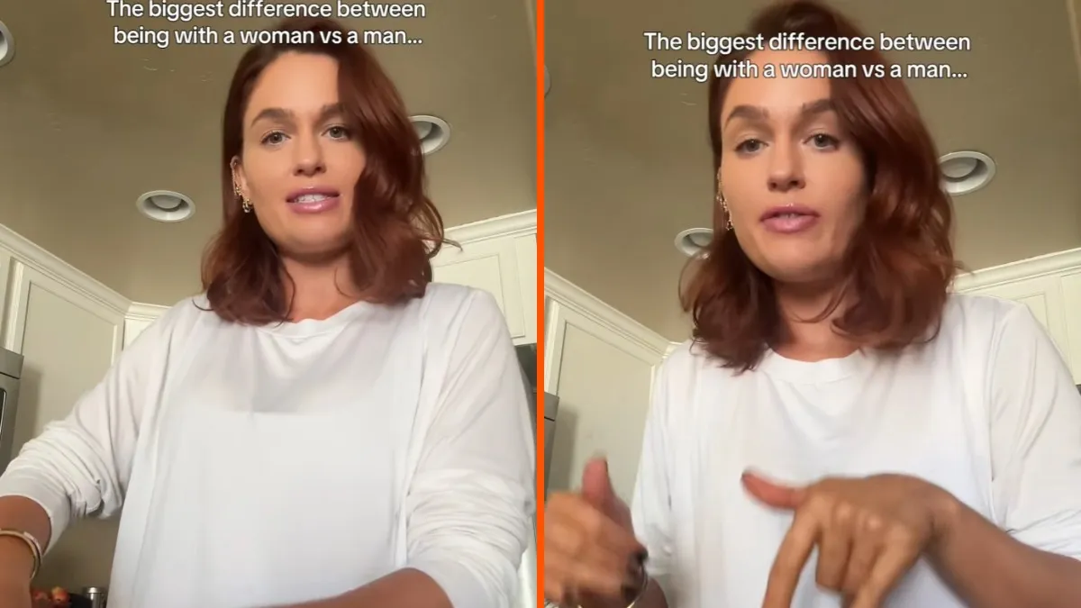 TikToker who spent her whole life dating men says she had one aspect of her life completely transformed after her first relationship with a woman