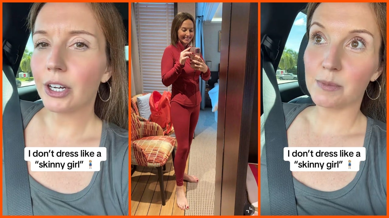 After losing weight, woman says she received a message from a friend with some unsolicited advice: ‘You're not dressing like a skinny girl'