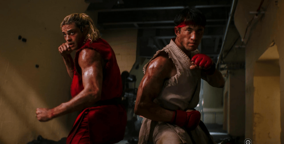 Noah Centineo and Andrew Koji in Street Fighter (2026)