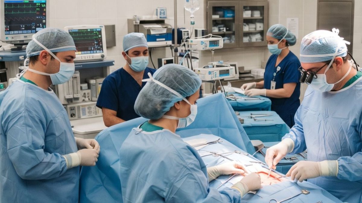 Surgeons at work