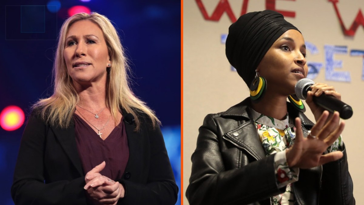 Marjorie Taylor Greene and Ilhan Omar