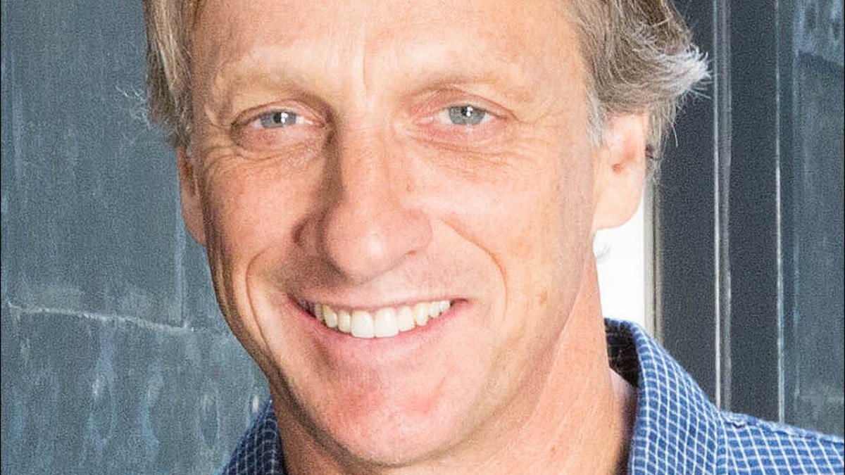 Skateboarder Tony Hawk in 2016