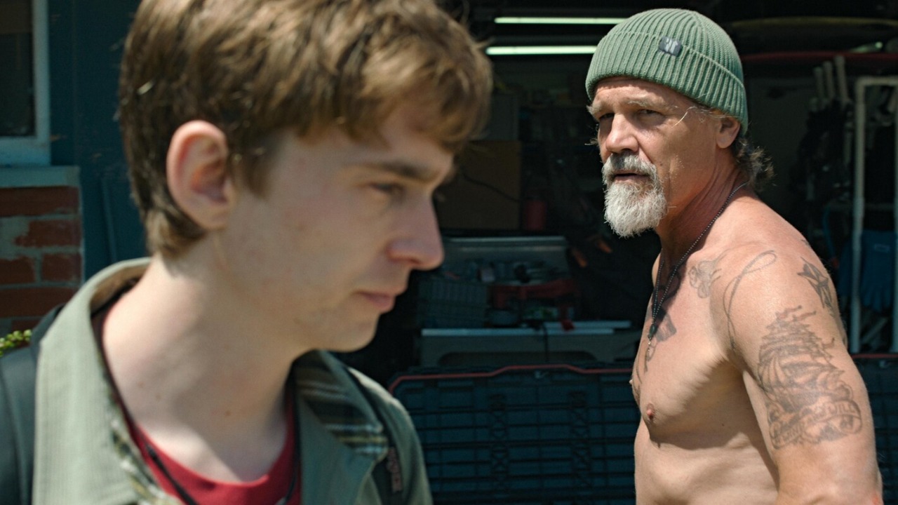 Austin Abrams and Josh Brolin in Whalefall